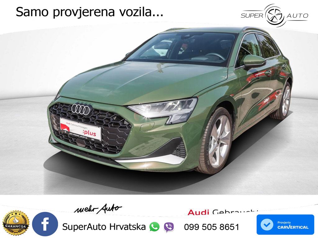 Audi A3 Sportback 30 TFSI (116 KS) Mild Hybrid S tronic advanced LED+GR SJED+ACC