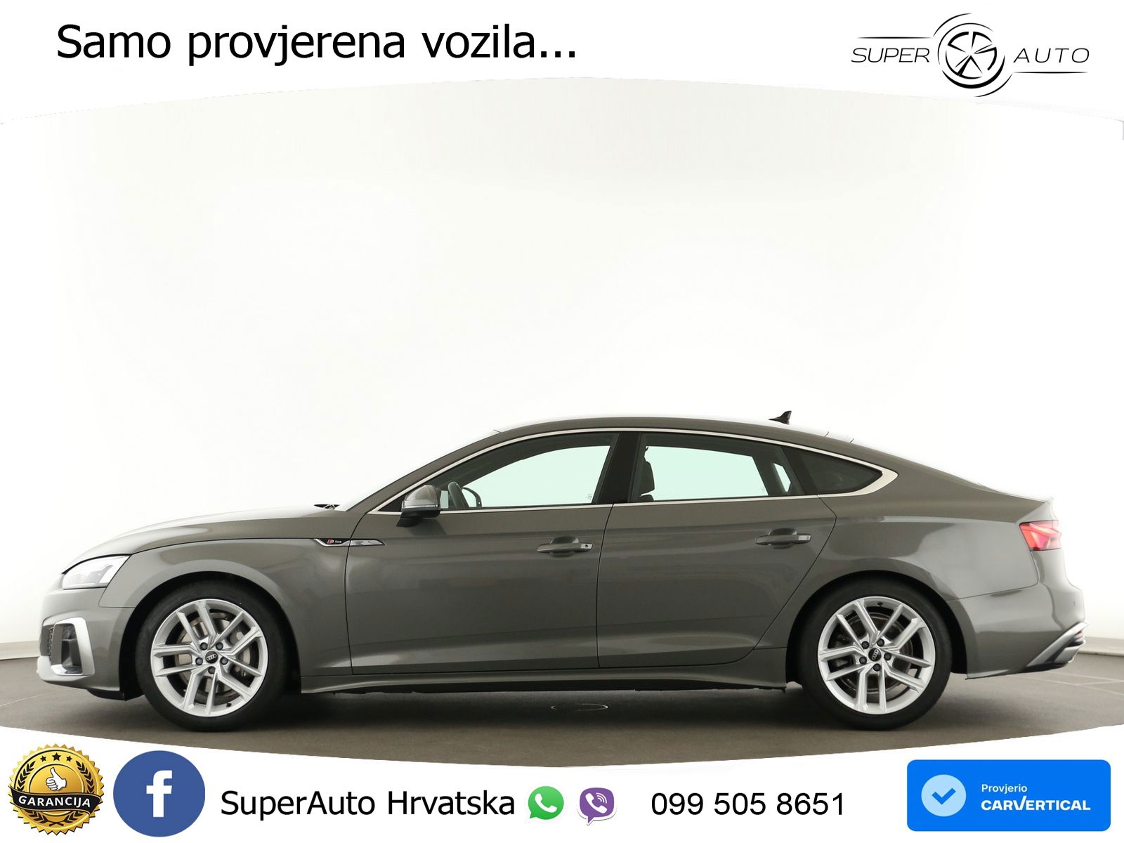 Audi A5 Sportback  40 TFSI (204 KS) quattro S tronic S line LED+GR SJED+ACC