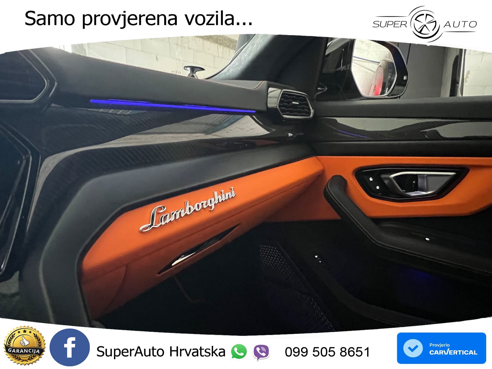Lamborghini Urus S 4.0 V8 (666 KS) 4WD Automatic ZRAČNI+ACC+GR SJED+KAM+PANO