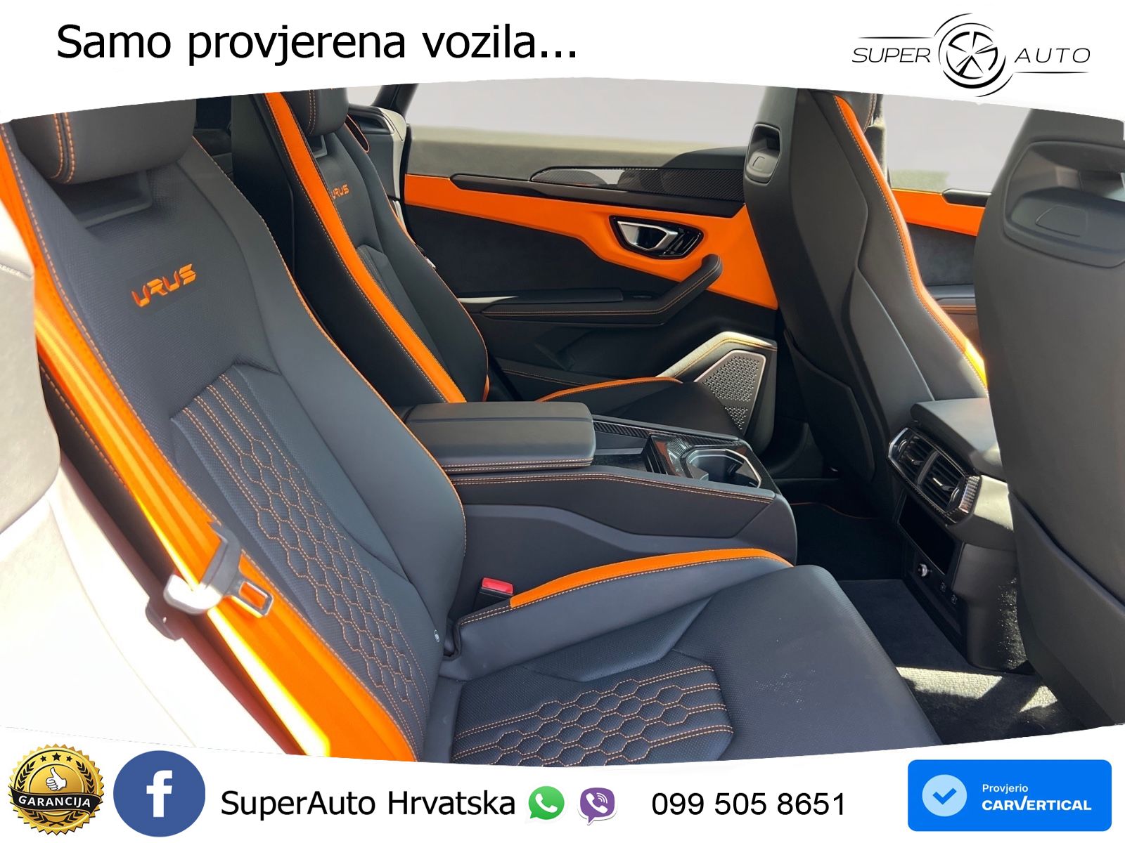 Lamborghini Urus S 4.0 V8 (666 KS) 4WD Automatic ZRAČNI+ACC+GR SJED+KAM+PANO
