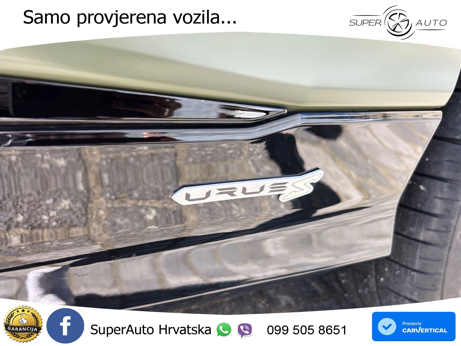 Lamborghini Urus S 4.0 V8 (666 KS) 4WD Automatic ZRAČNI+ACC+GR SJED+KAM+PANO
