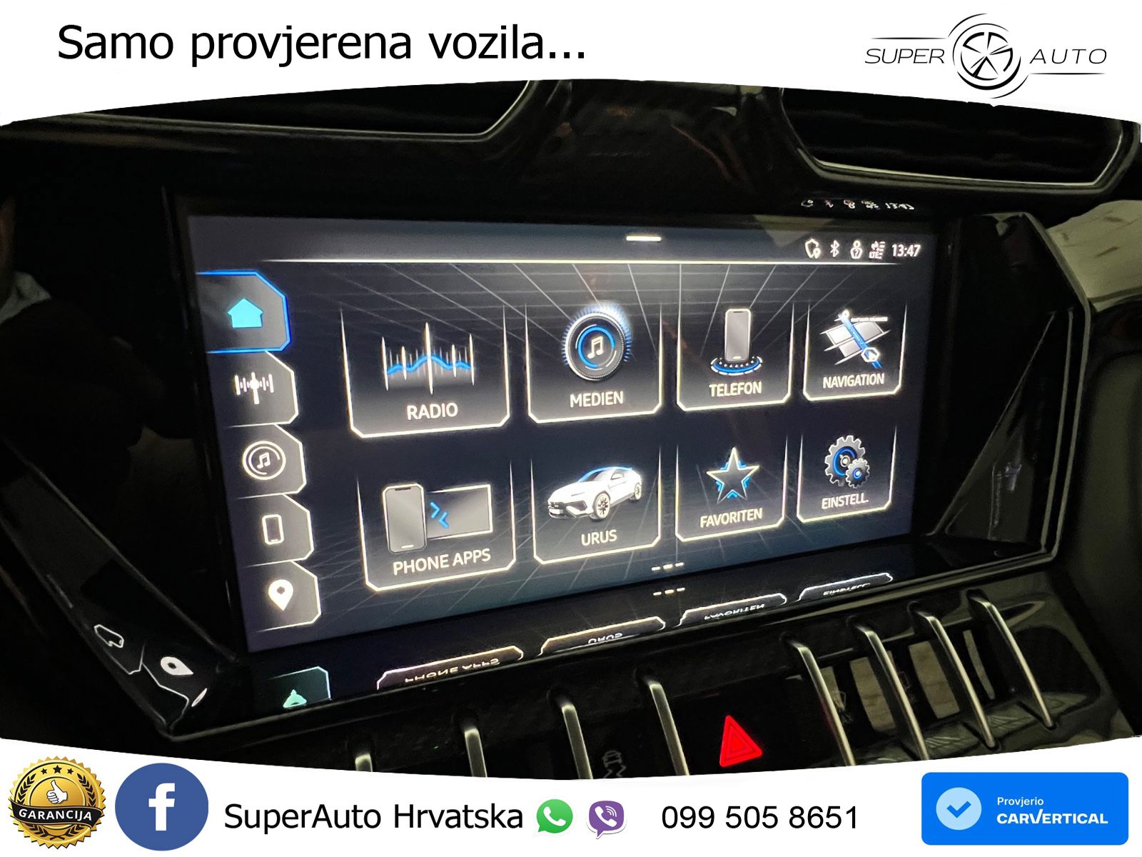 Lamborghini Urus S 4.0 V8 (666 KS) 4WD Automatic ZRAČNI+ACC+GR SJED+KAM+PANO