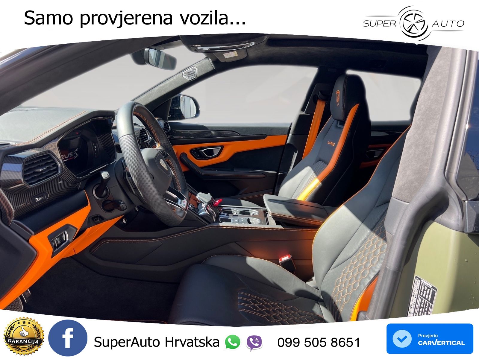 Lamborghini Urus S 4.0 V8 (666 KS) 4WD Automatic ZRAČNI+ACC+GR SJED+KAM+PANO