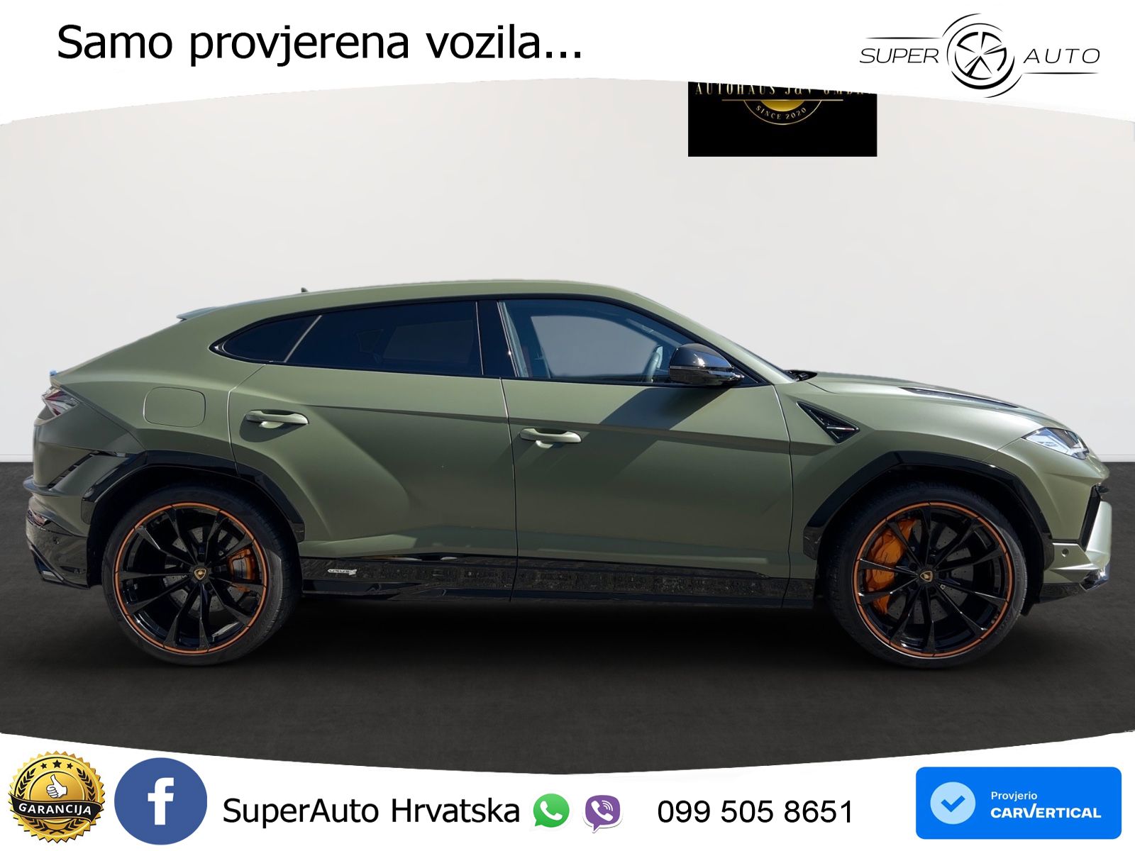 Lamborghini Urus S 4.0 V8 (666 KS) 4WD Automatic ZRAČNI+ACC+GR SJED+KAM+PANO