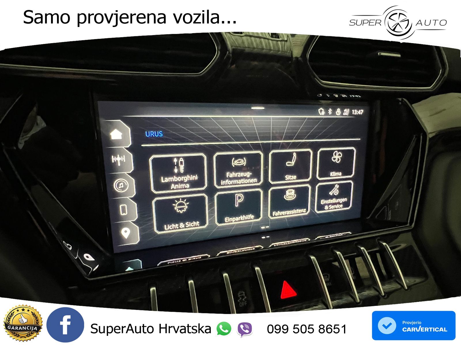 Lamborghini Urus S 4.0 V8 (666 KS) 4WD Automatic ZRAČNI+ACC+GR SJED+KAM+PANO