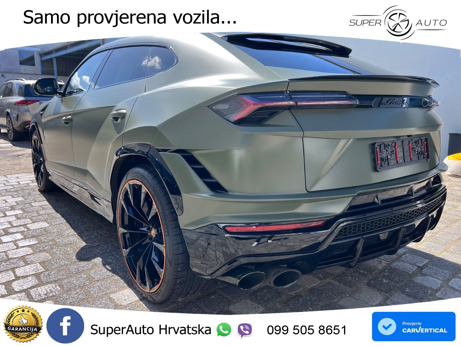 Lamborghini Urus S 4.0 V8 (666 KS) 4WD Automatic ZRAČNI+ACC+GR SJED+KAM+PANO