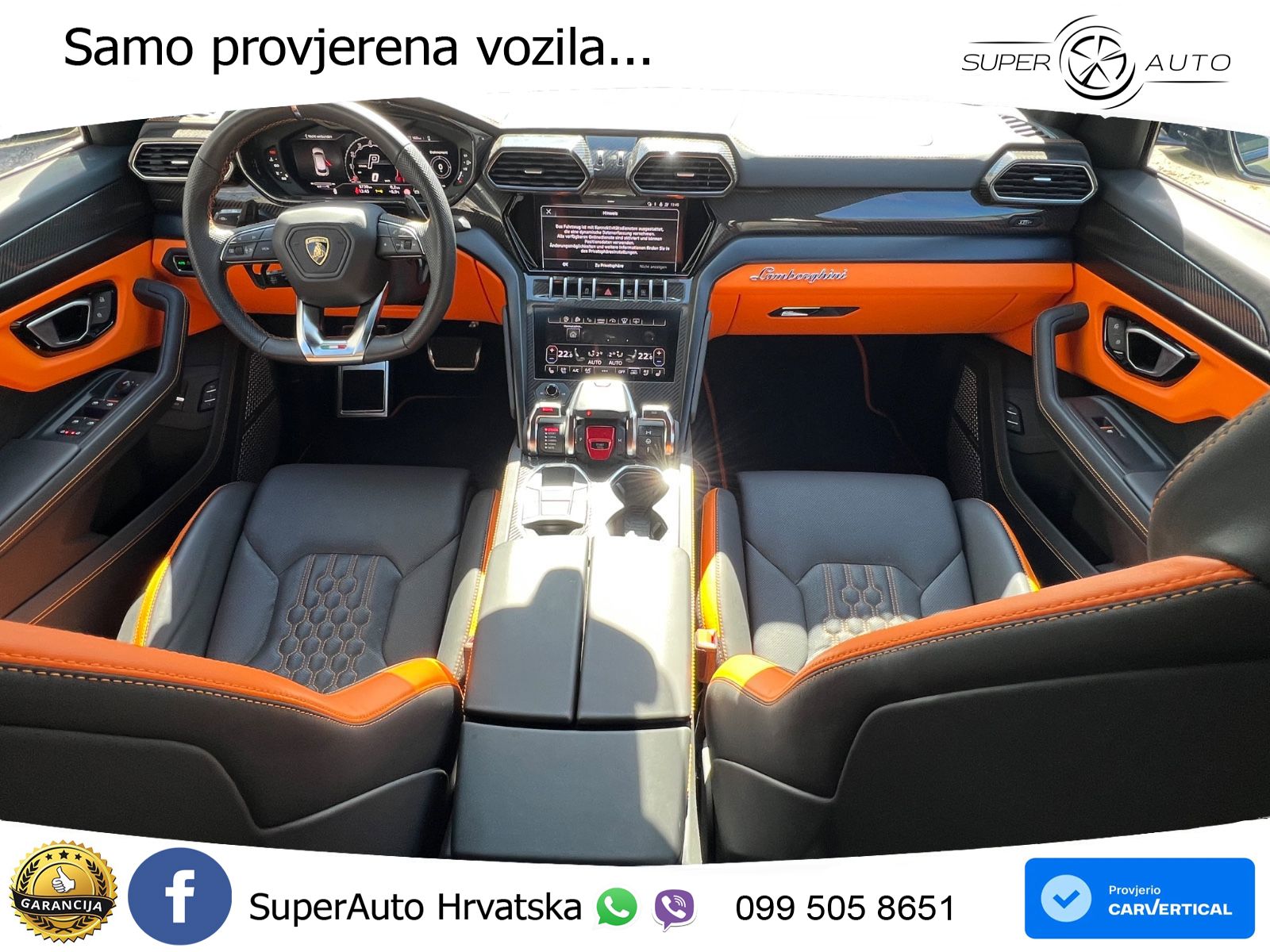 Lamborghini Urus S 4.0 V8 (666 KS) 4WD Automatic ZRAČNI+ACC+GR SJED+KAM+PANO