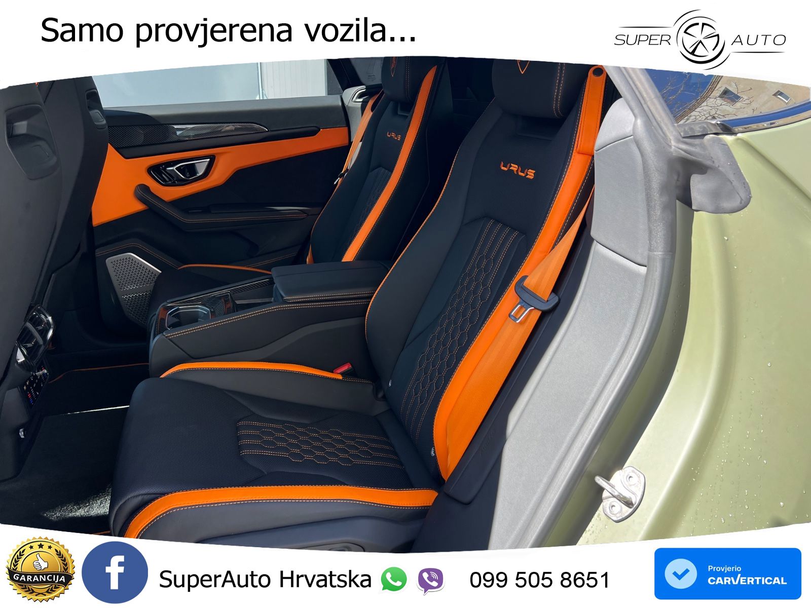 Lamborghini Urus S 4.0 V8 (666 KS) 4WD Automatic ZRAČNI+ACC+GR SJED+KAM+PANO