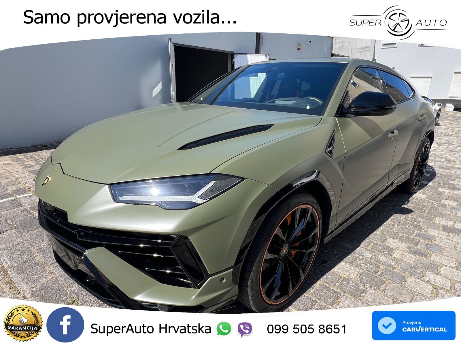 Lamborghini Urus S 4.0 V8 (666 KS) 4WD Automatic ZRAČNI+ACC+GR SJED+KAM+PANO