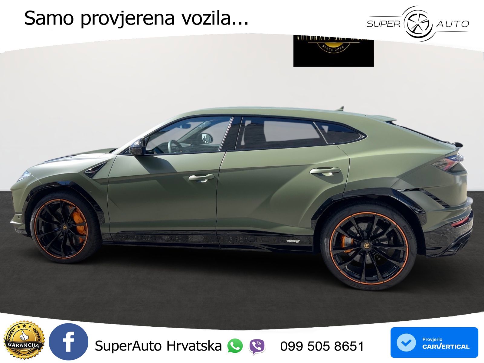 Lamborghini Urus S 4.0 V8 (666 KS) 4WD Automatic ZRAČNI+ACC+GR SJED+KAM+PANO