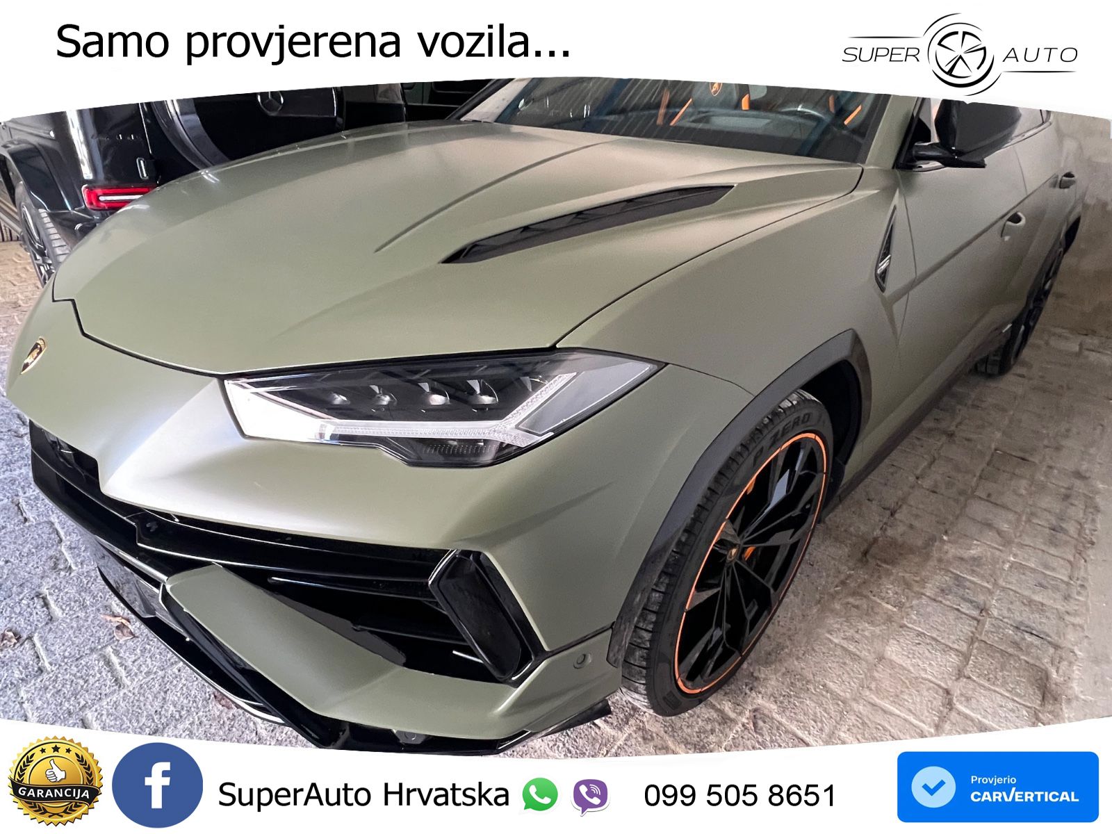 Lamborghini Urus S 4.0 V8 (666 KS) 4WD Automatic ZRAČNI+ACC+GR SJED+KAM+PANO