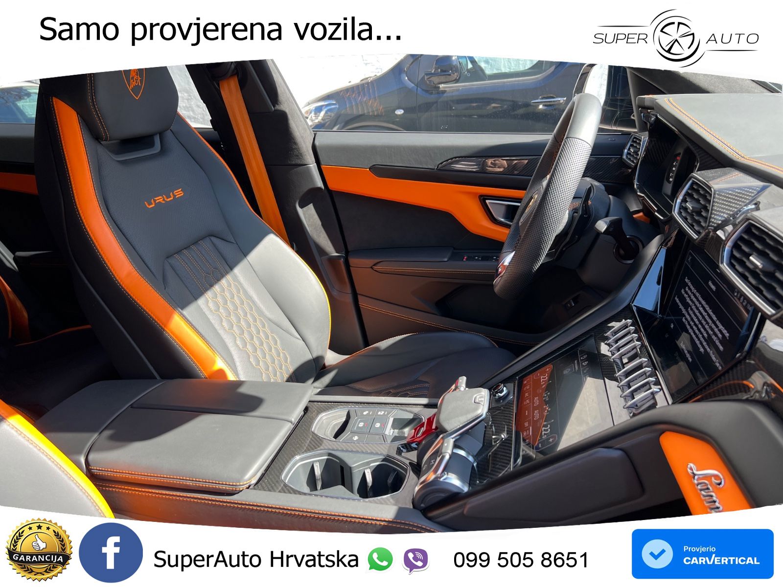 Lamborghini Urus S 4.0 V8 (666 KS) 4WD Automatic ZRAČNI+ACC+GR SJED+KAM+PANO