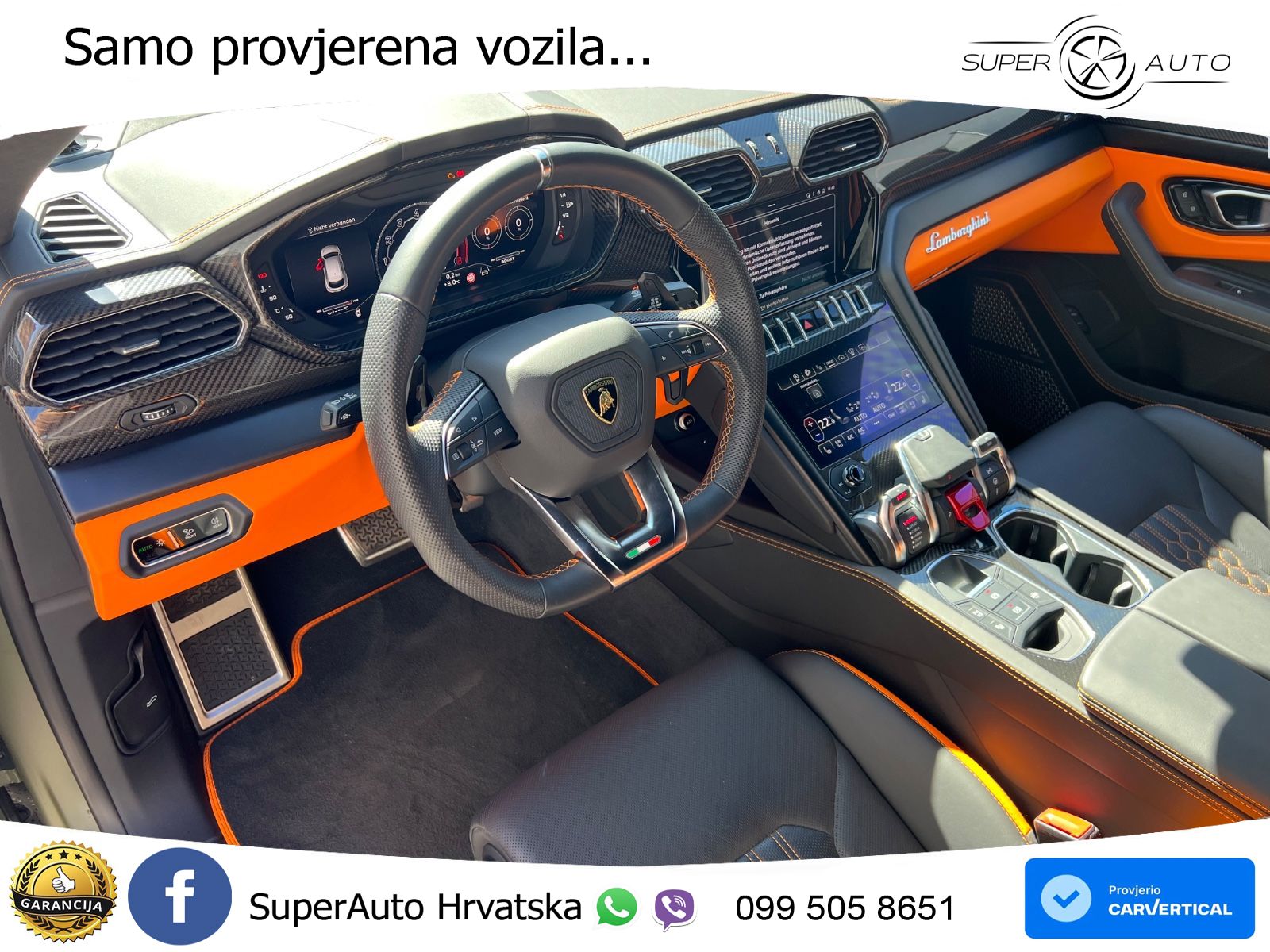 Lamborghini Urus S 4.0 V8 (666 KS) 4WD Automatic ZRAČNI+ACC+GR SJED+KAM+PANO