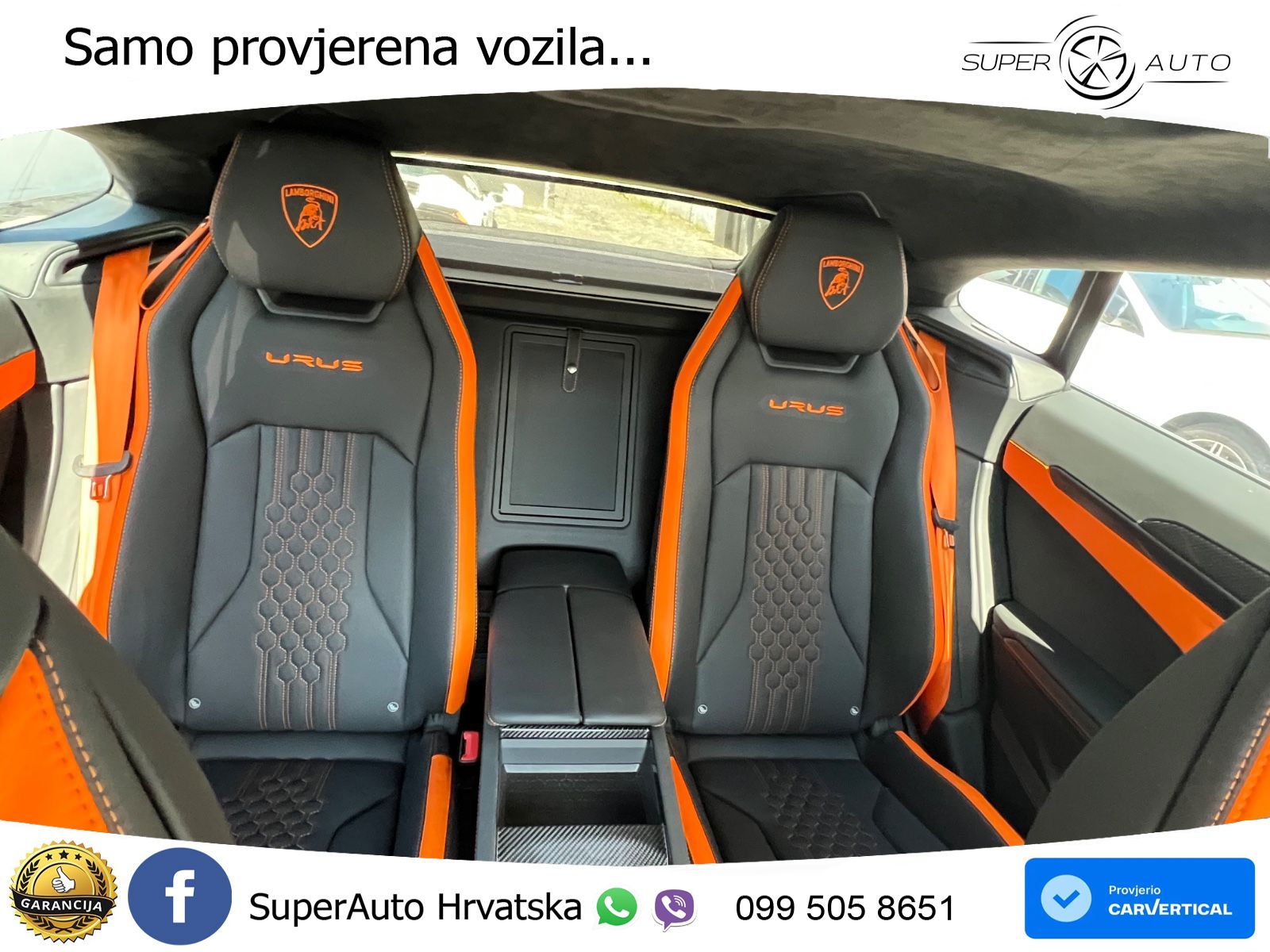 Lamborghini Urus S 4.0 V8 (666 KS) 4WD Automatic ZRAČNI+ACC+GR SJED+KAM+PANO