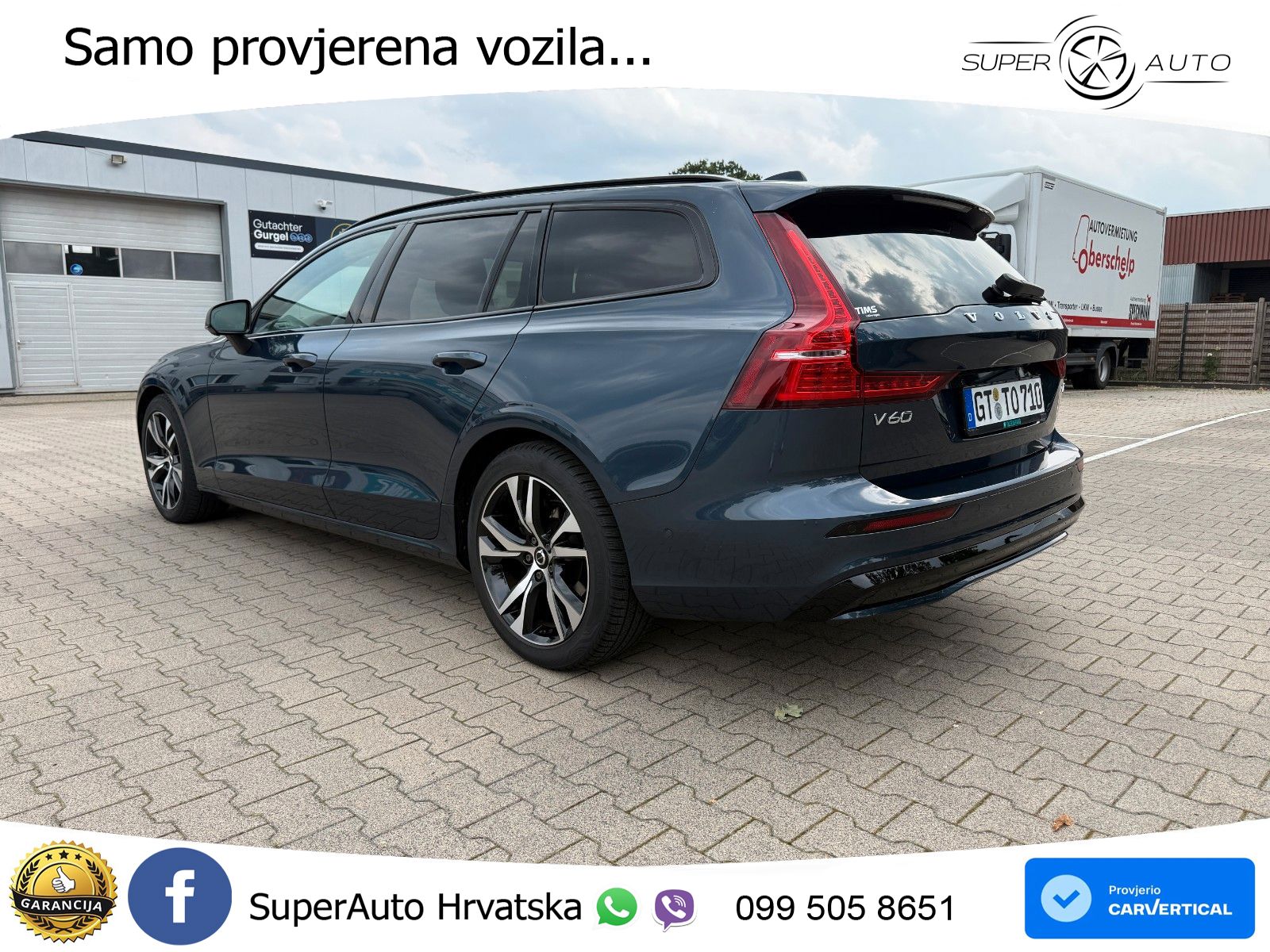 Volvo V60 2.0 B4 Diesel Geartronic LED+GR SJED+ACC