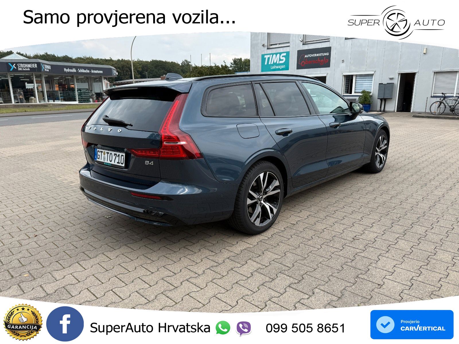 Volvo V60 2.0 B4 Diesel Geartronic LED+GR SJED+ACC