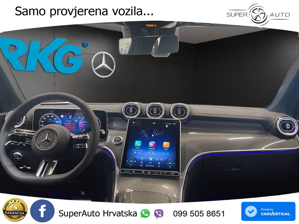 Mercedes GLC 200 (204 KS) 4MATIC 9G-TRONIC AMG ACC+GR SJED+360+PANO