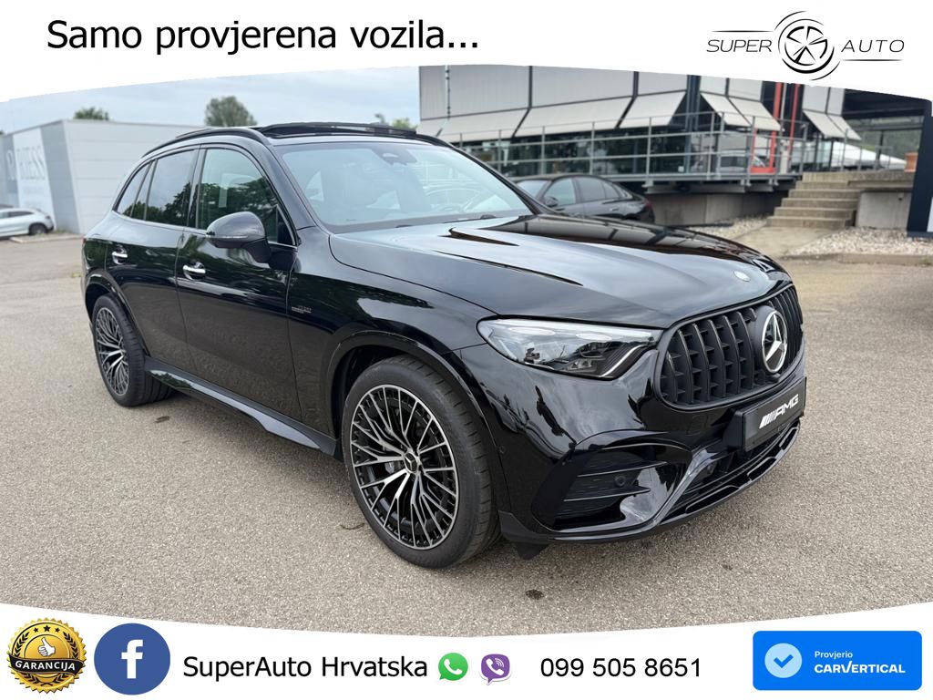 Mercedes AMG GLC 43 (421 KS) 4MATIC AMG SPEEDSHIFT MCT 9G ACC+GR SJED+360+PANO