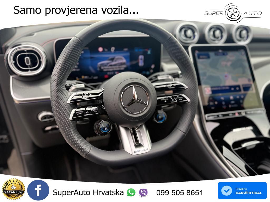 Mercedes AMG GLC 43 (421 KS) 4MATIC AMG SPEEDSHIFT MCT 9G ACC+GR SJED+360+PANO