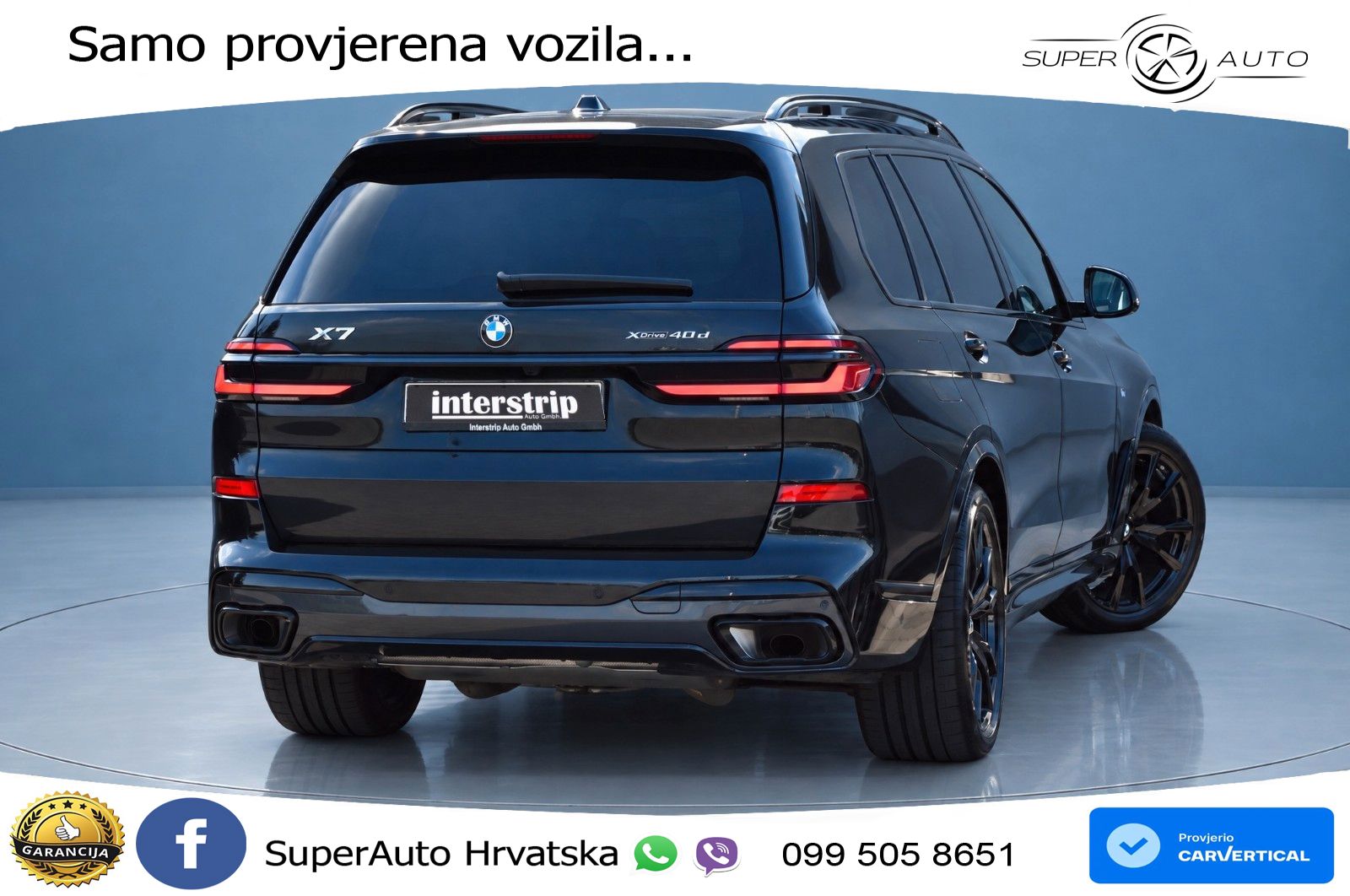 BMW X7 40d (352 KS) xDrive Steptronic M Sport LED+GR SJED+ACC