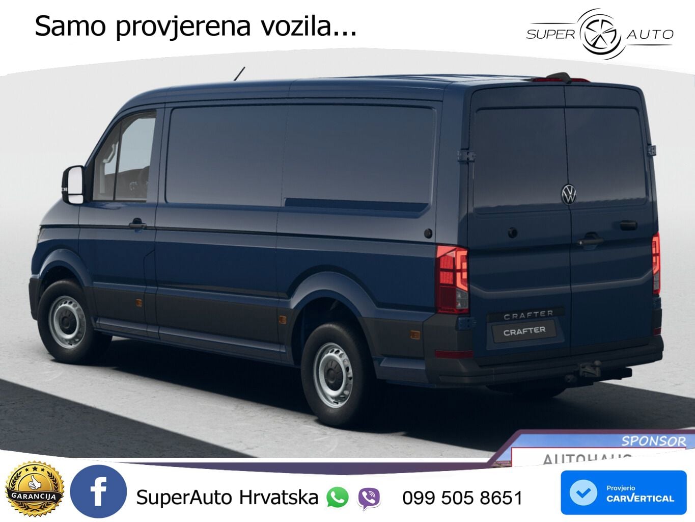 Volkswagen Crafter 35 AT8 L3H2 3S AHK Kam Temp UVP-39%* 140 KS