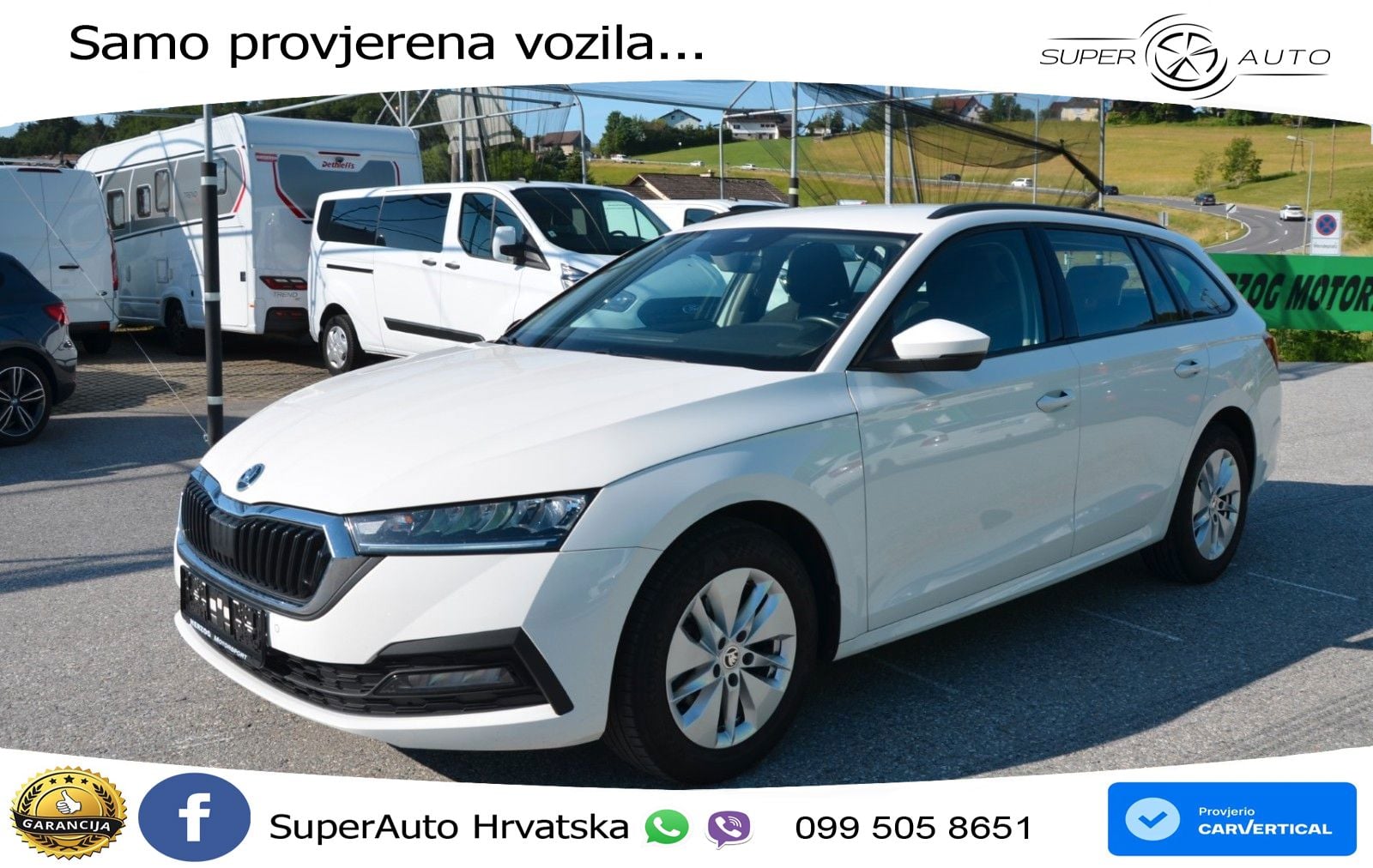 Škoda Octavia Combi 2.0 TDI (150 KS) DSG LED+GR SJED+ACC