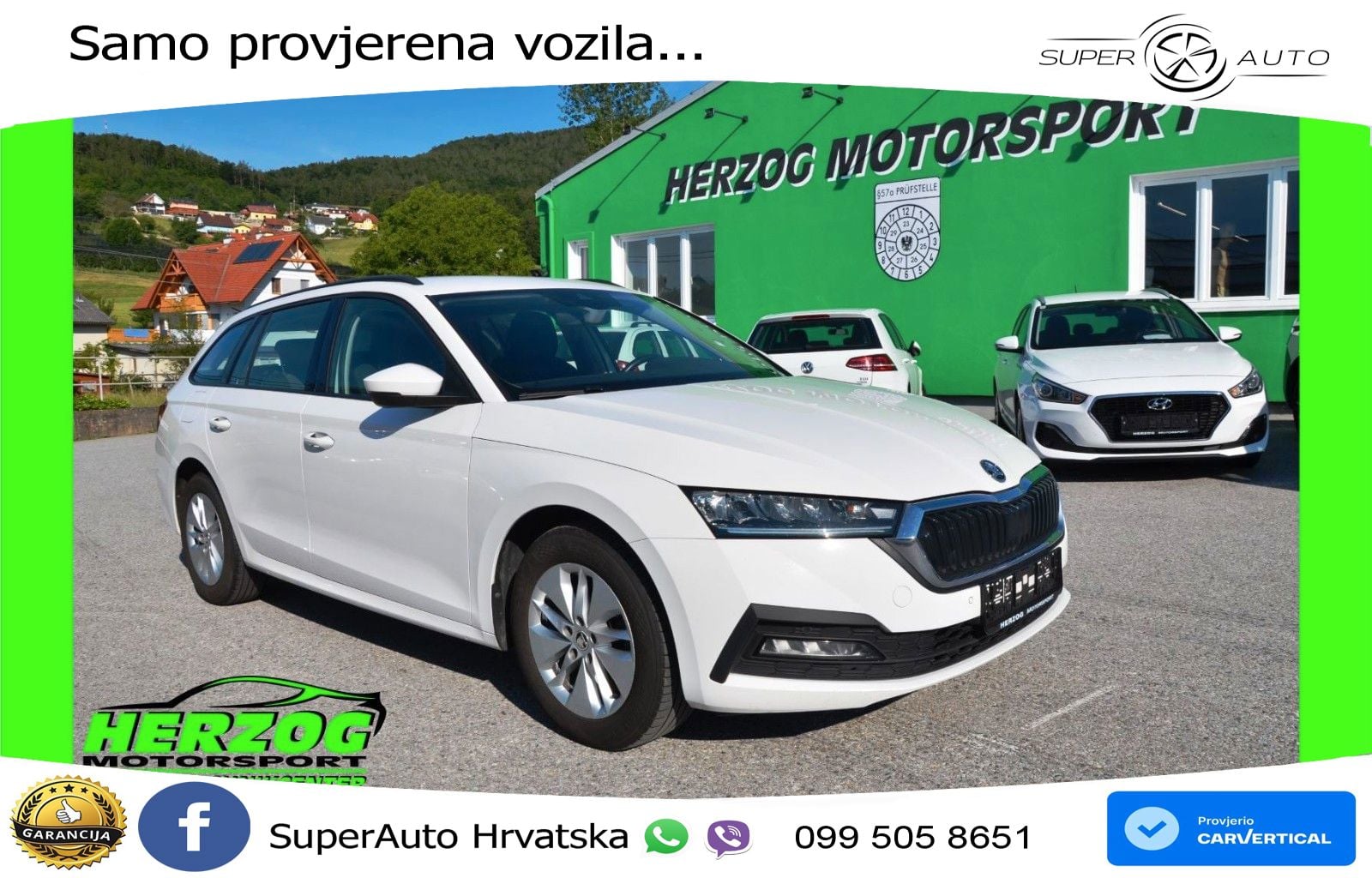 Škoda Octavia Combi 2.0 TDI (150 KS) DSG LED+GR SJED+ACC