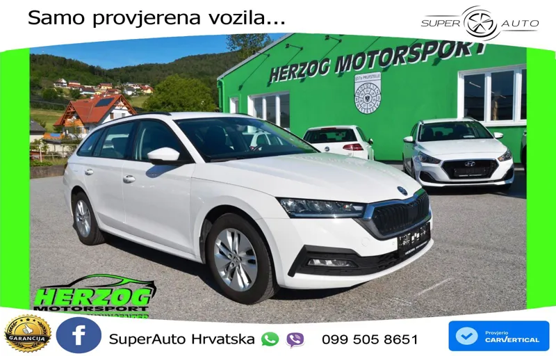 Škoda Octavia Combi 2.0 TDI (150 KS) DSG LED+GR SJED+ACC