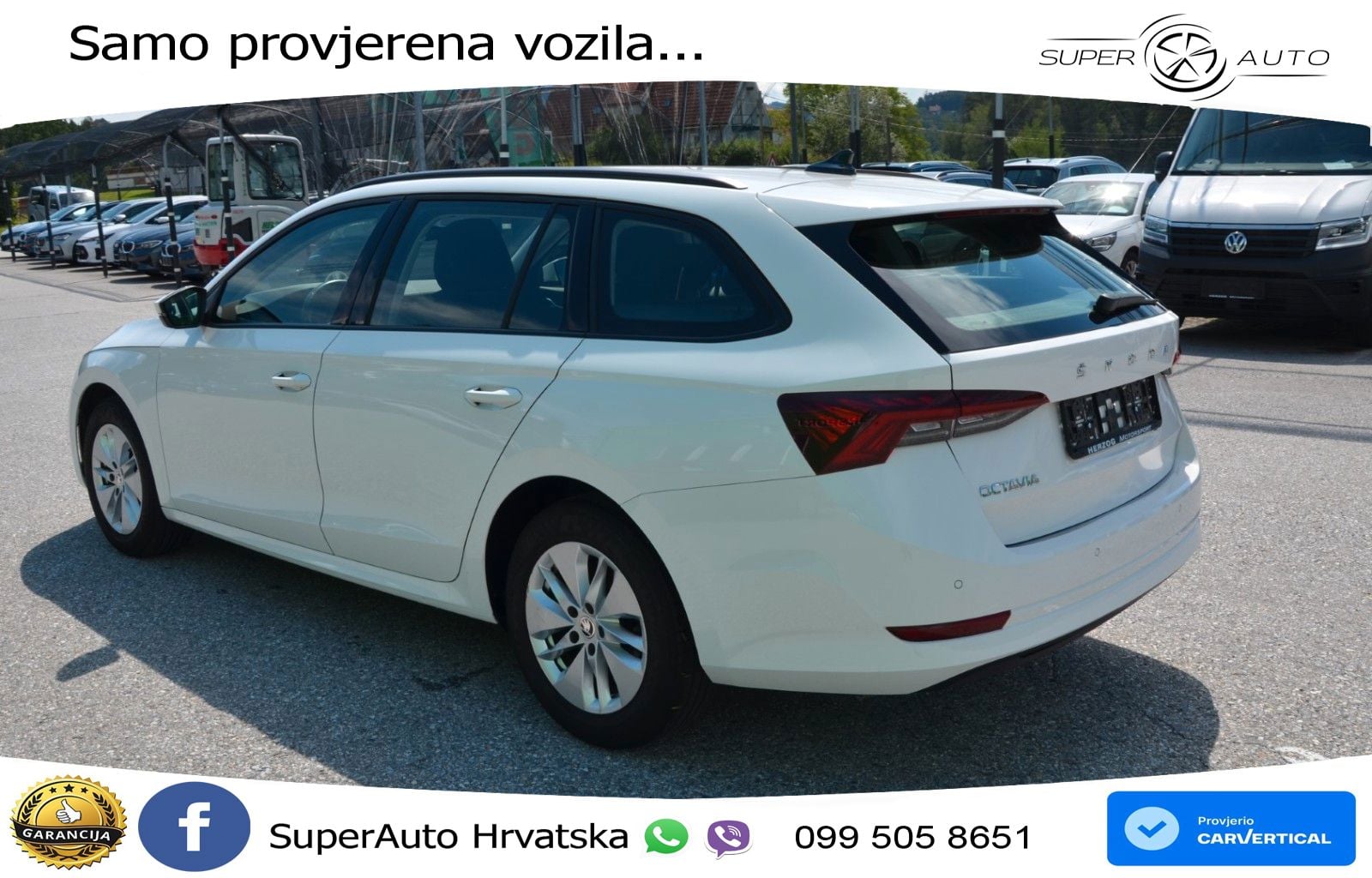 Škoda Octavia Combi 2.0 TDI (150 KS) DSG LED+GR SJED+ACC