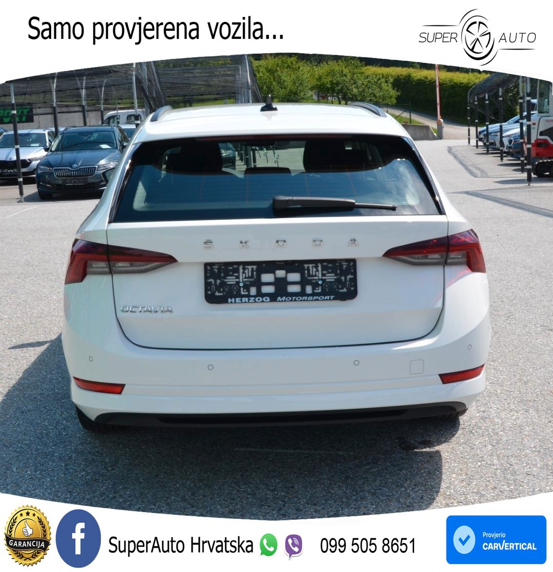 Škoda Octavia Combi 2.0 TDI (150 KS) DSG LED+GR SJED+ACC