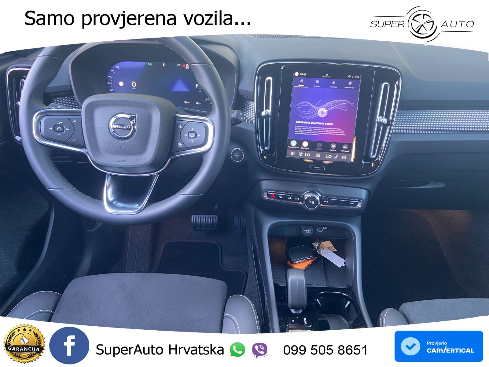 Volvo XC40 2.0 B3 163 KS Automatic LED+GR SJED+ACC