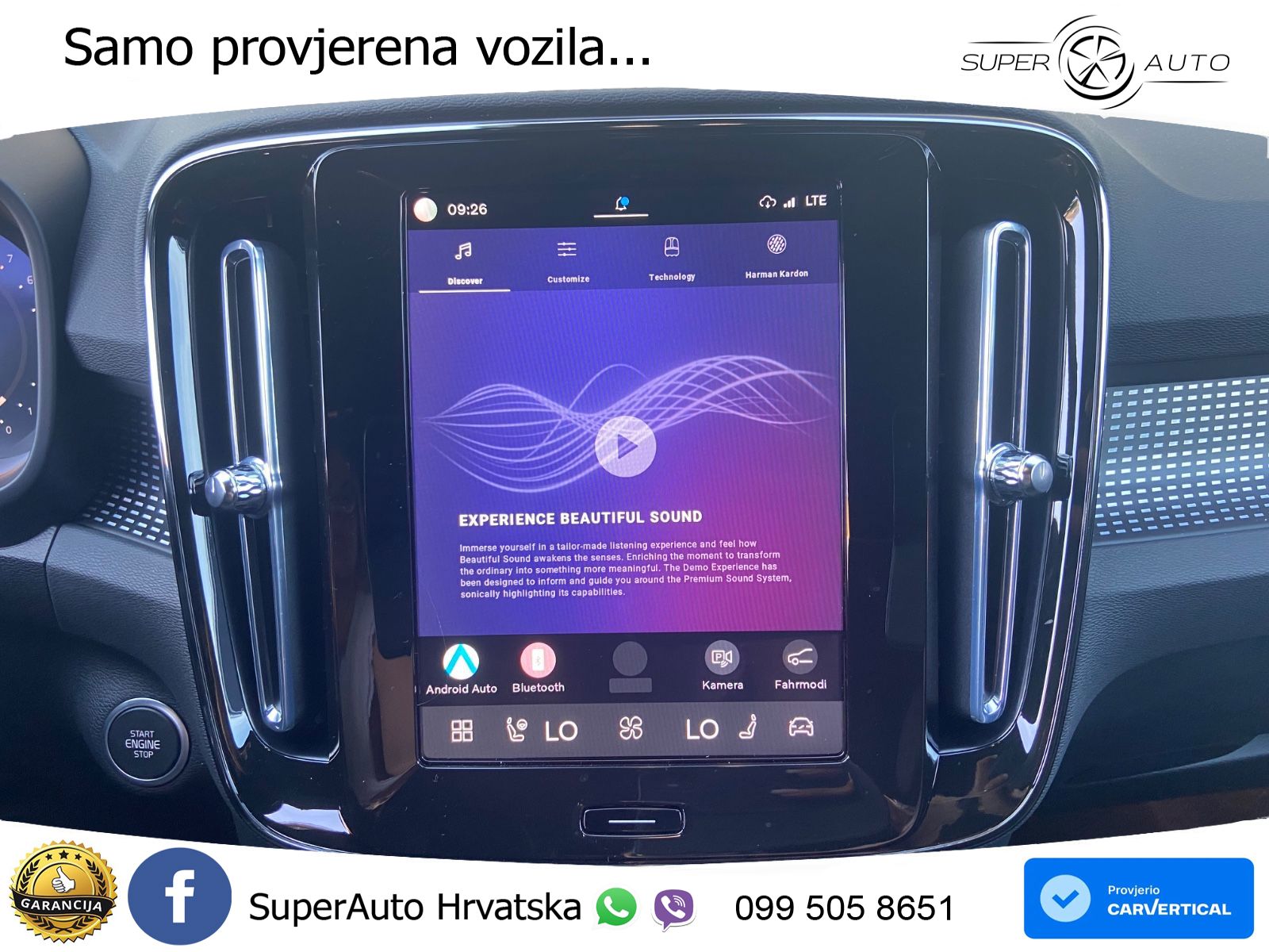 Volvo XC40 2.0 B3 163 KS Automatic LED+GR SJED+ACC