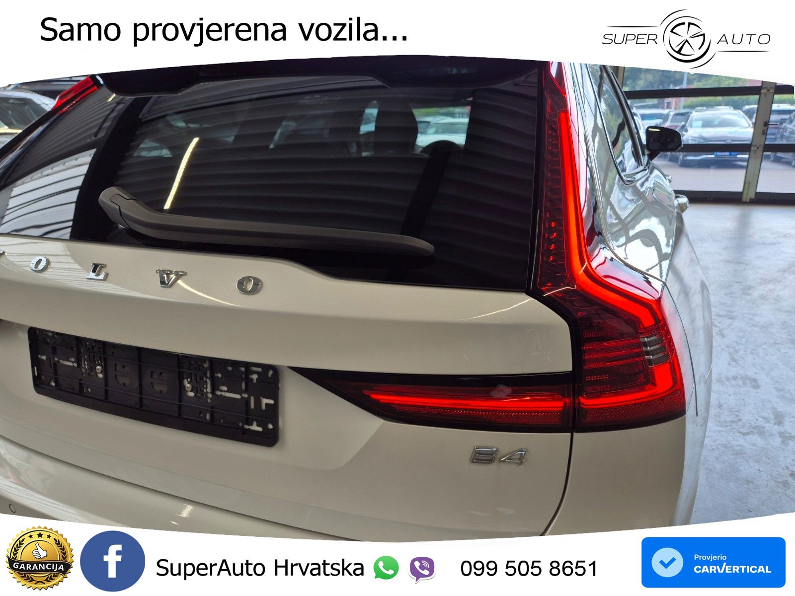 Volvo V90 2.0 B4 Diesel AWD Geartronic LED+GR SJED+ACC