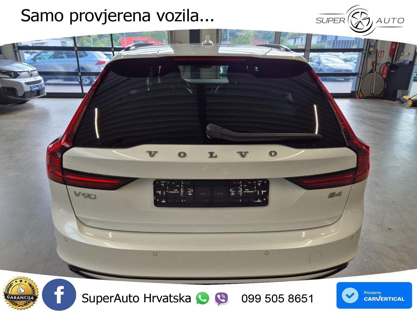 Volvo V90 2.0 B4 Diesel AWD Geartronic LED+GR SJED+ACC