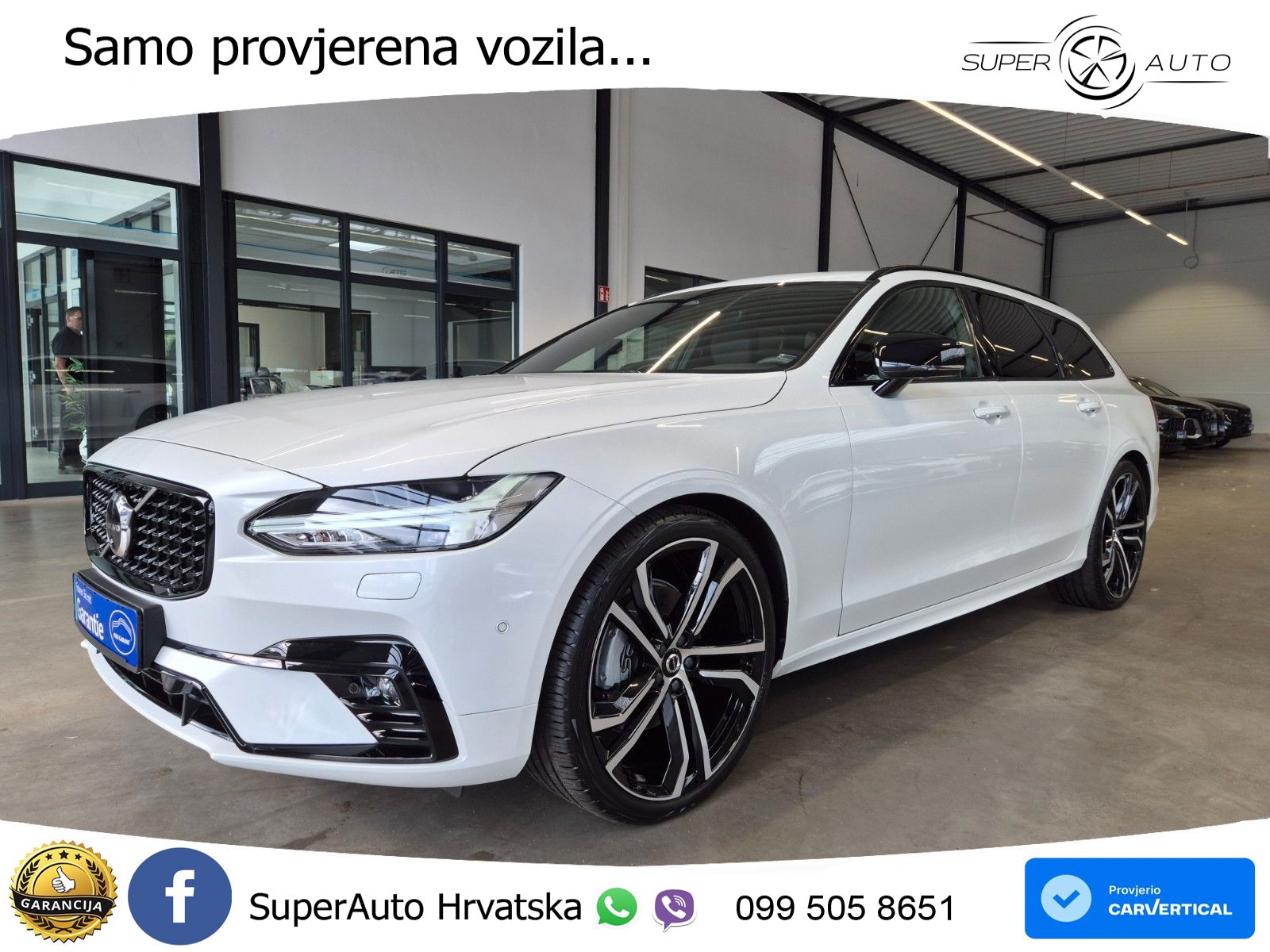 Volvo V90 2.0 B4 Diesel AWD Geartronic LED+GR SJED+ACC