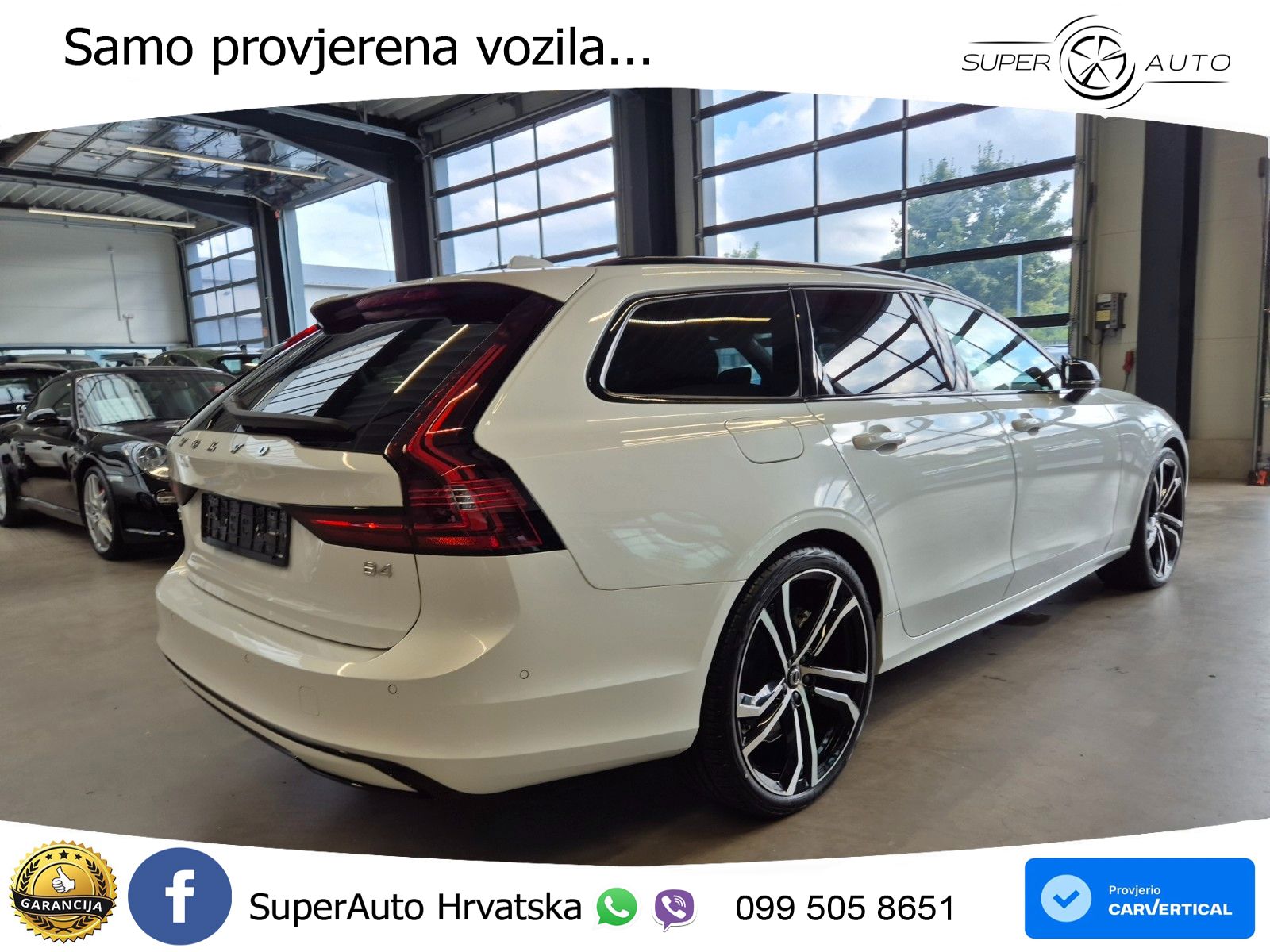 Volvo V90 2.0 B4 Diesel AWD Geartronic LED+GR SJED+ACC