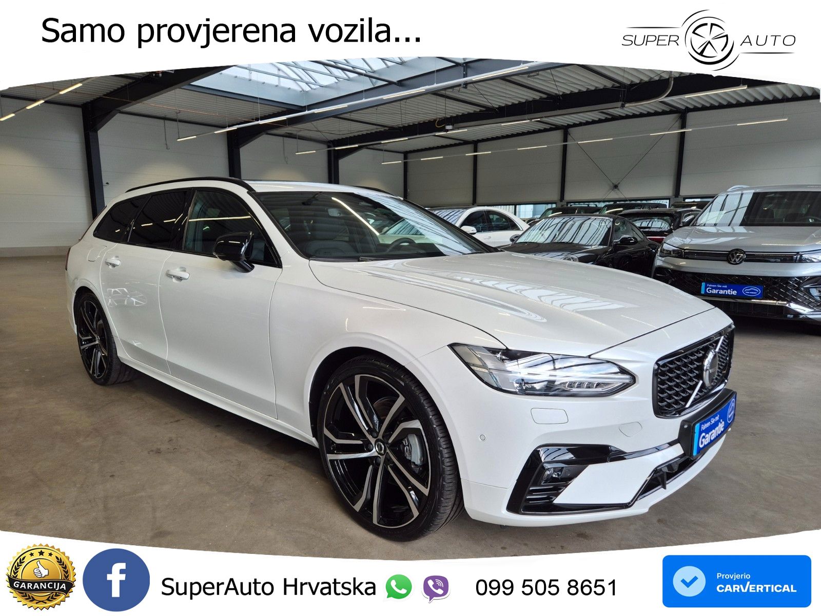 Volvo V90 2.0 B4 Diesel AWD Geartronic LED+GR SJED+ACC