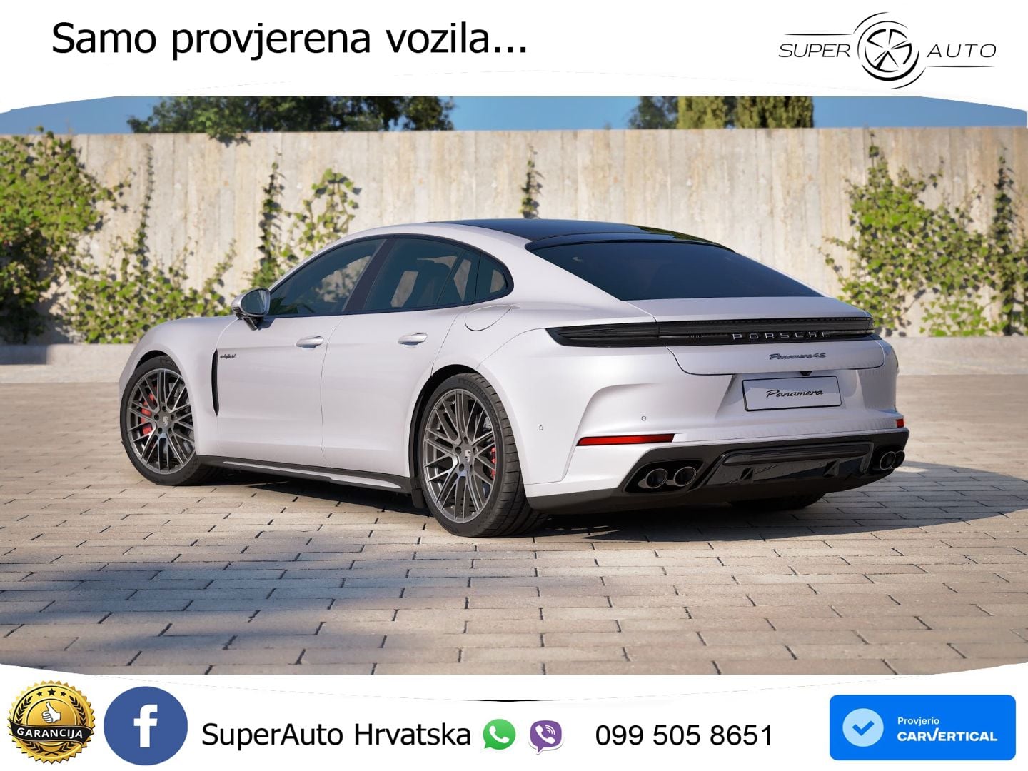 Porsche Panamera 4S 2.9 V6 (544 KS) E-Hybrid PDK ACC+HEAD+4xGR SJED+360+PANO