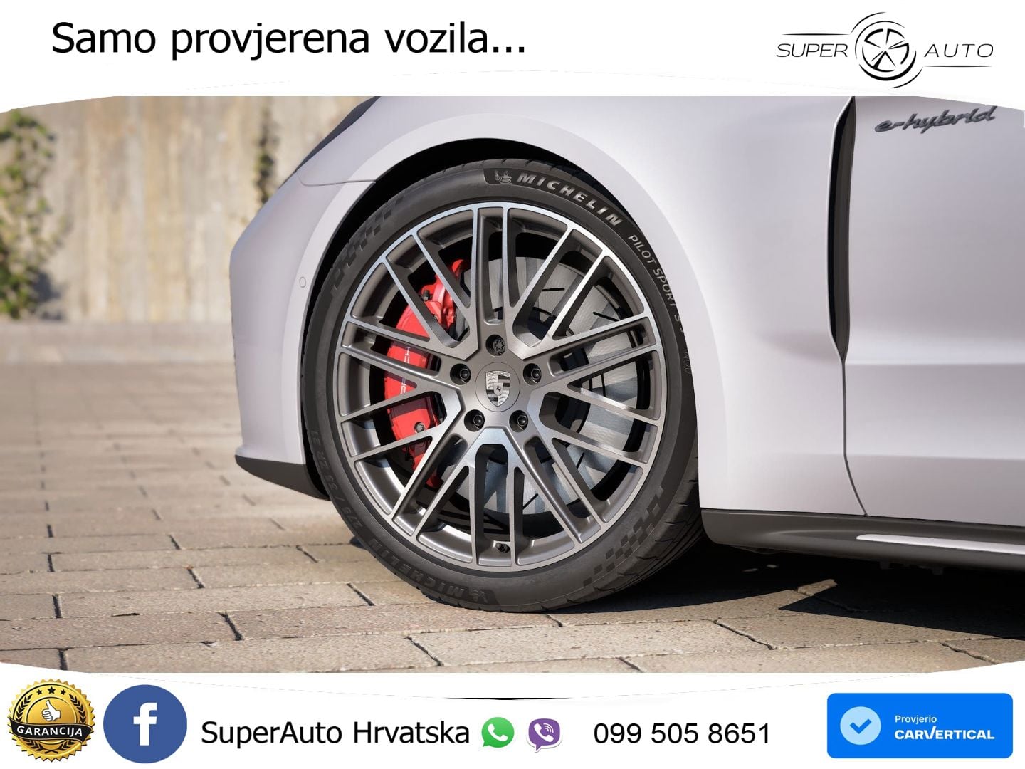 Porsche Panamera 4S 2.9 V6 (544 KS) E-Hybrid PDK ACC+HEAD+4xGR SJED+360+PANO