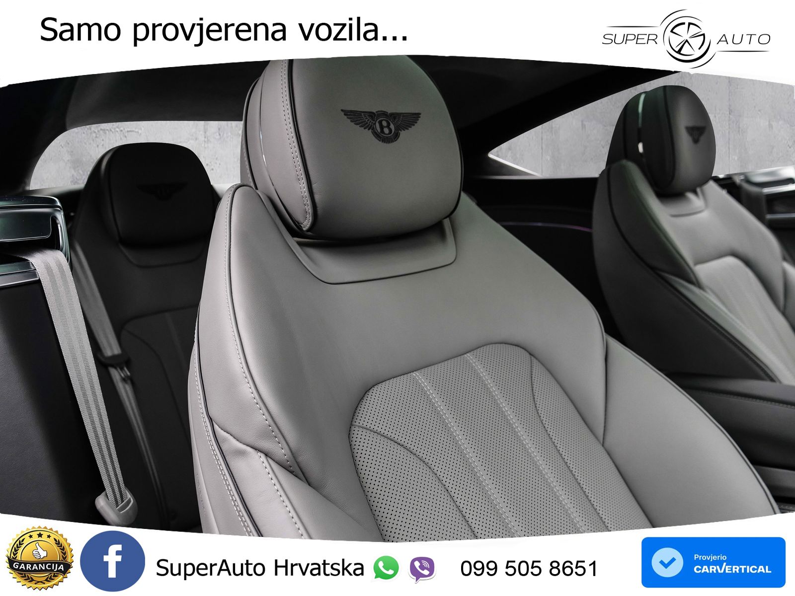 Bentley Continental GT IV 4.0 V8 TFSi (680 KS) AWD DCT ZRAČNI+ACC+GR SJED+KAM+PANO