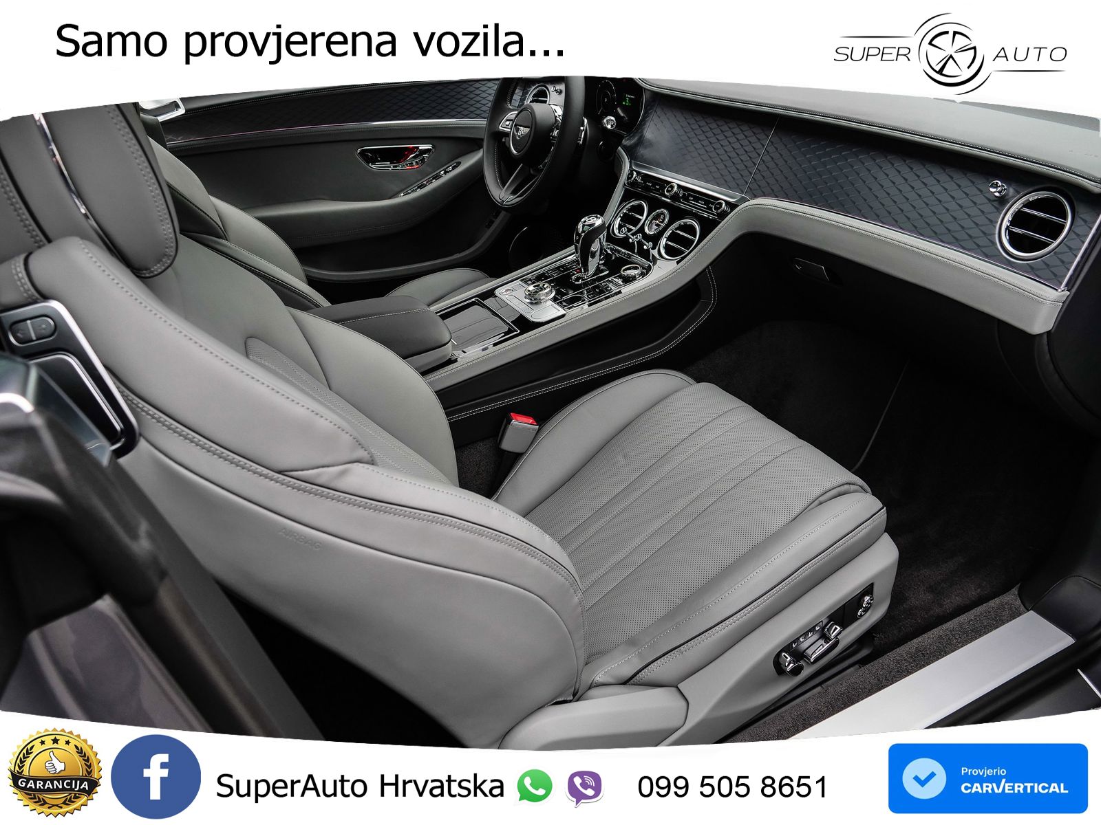 Bentley Continental GT IV 4.0 V8 TFSi (680 KS) AWD DCT ZRAČNI+ACC+GR SJED+KAM+PANO