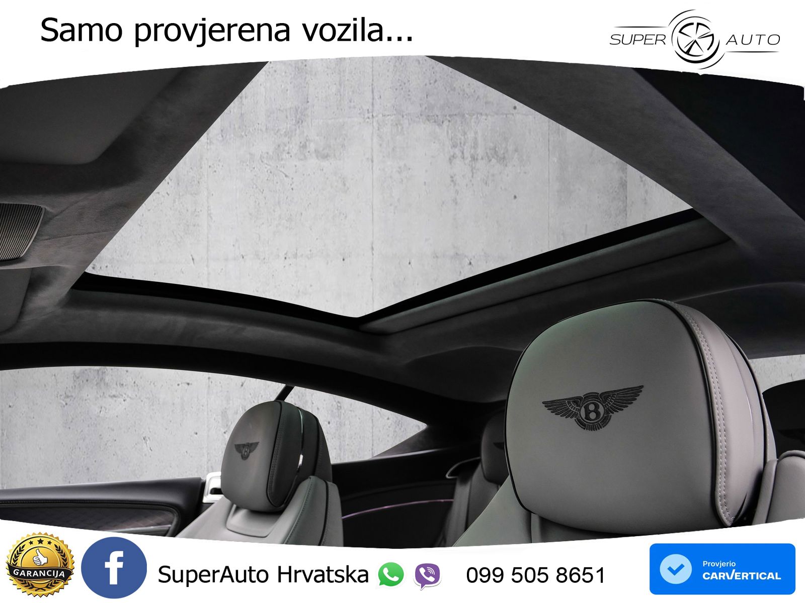 Bentley Continental GT IV 4.0 V8 TFSi (680 KS) AWD DCT ZRAČNI+ACC+GR SJED+KAM+PANO