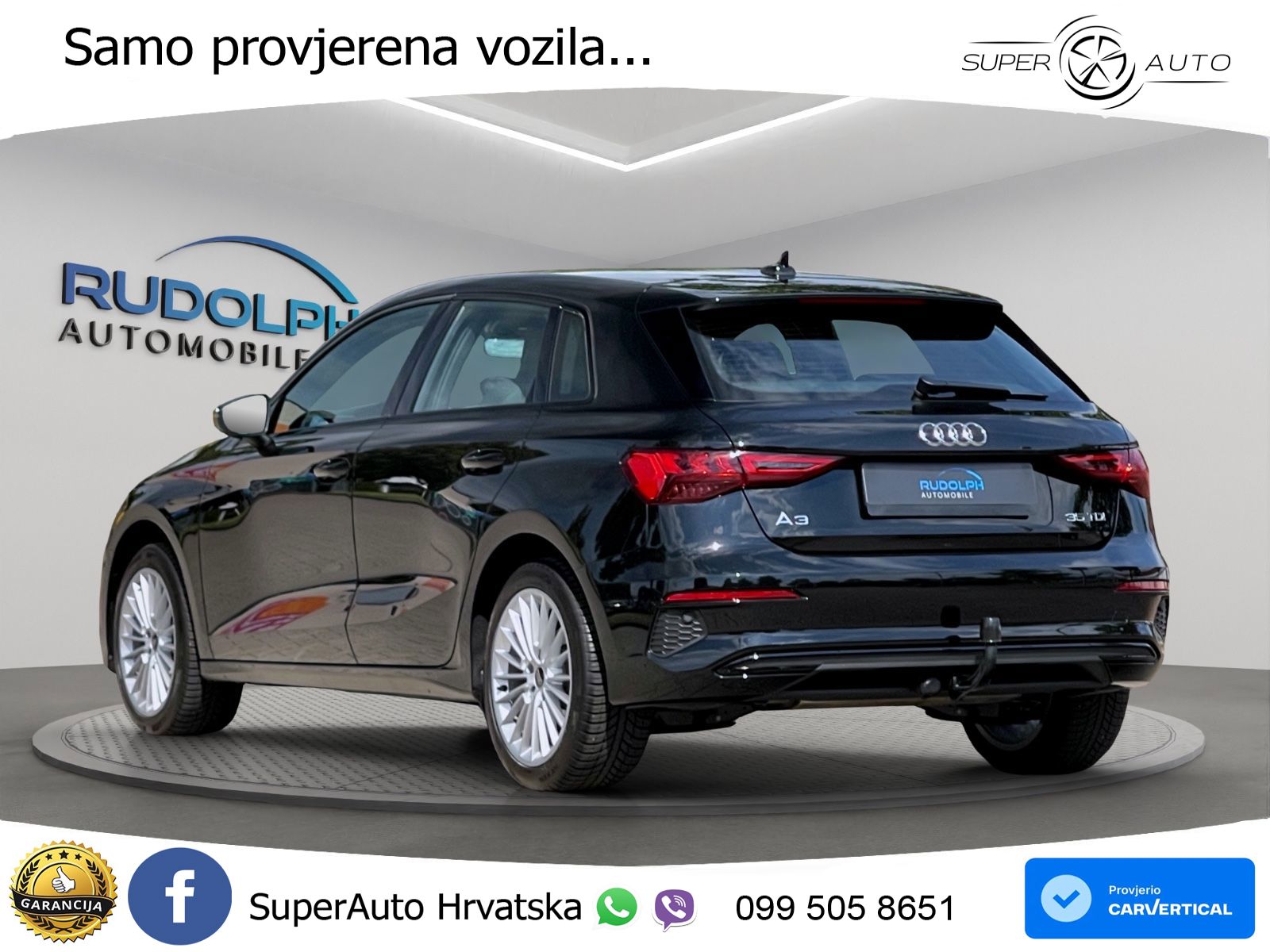 Audi A3 35 TDI (150 KS) S line LED+ACC
