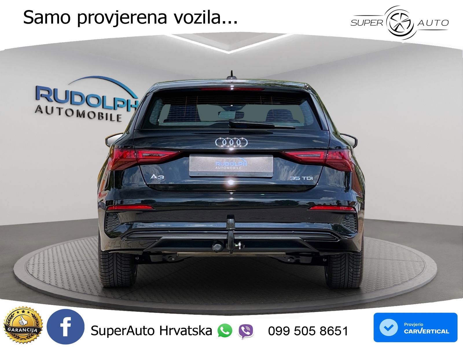 Audi A3 35 TDI (150 KS) S line LED+ACC