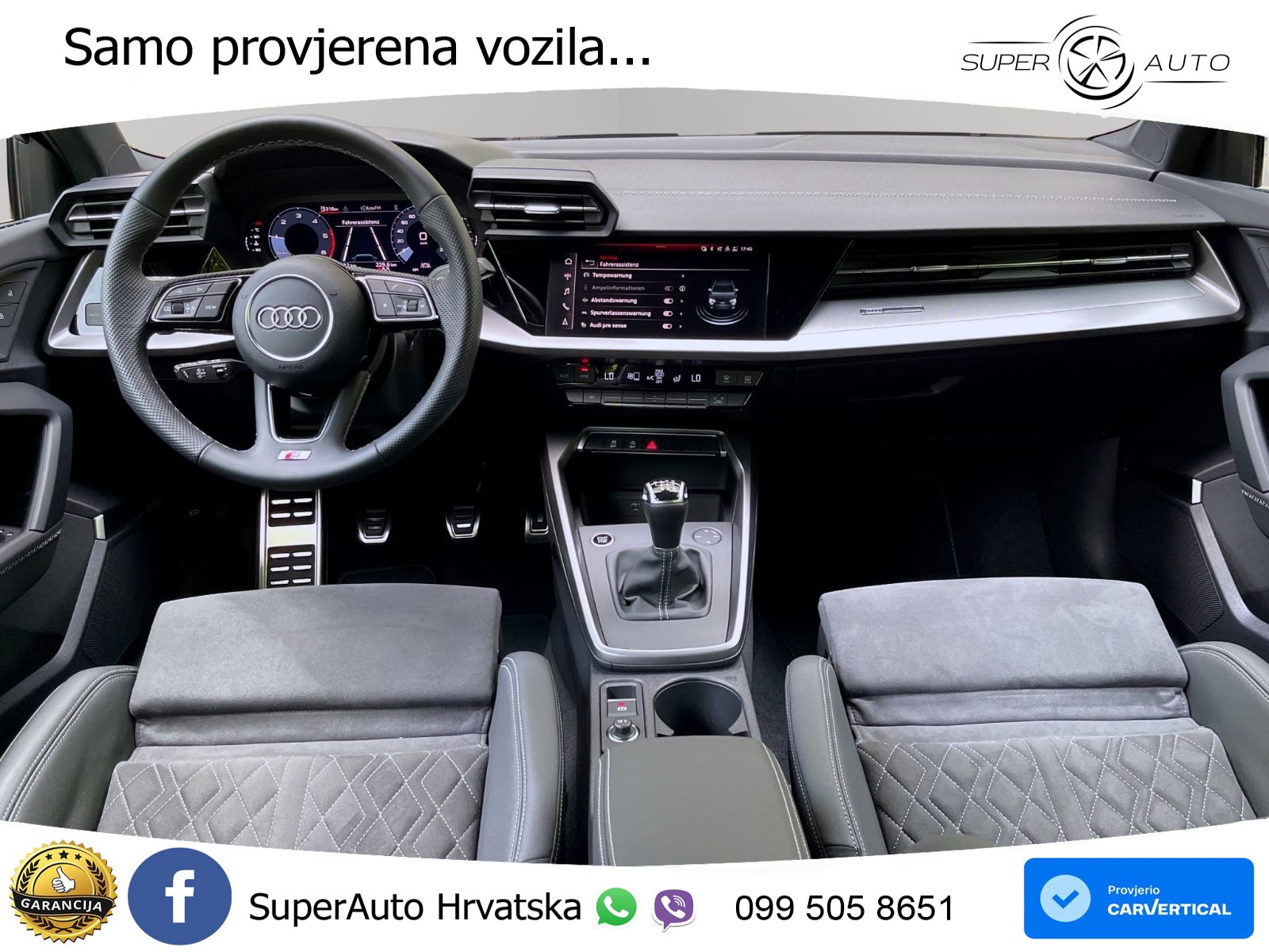 Audi A3 35 TDI (150 KS) S line LED+ACC