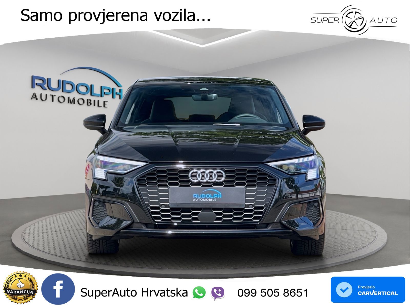 Audi A3 35 TDI (150 KS) S line LED+ACC