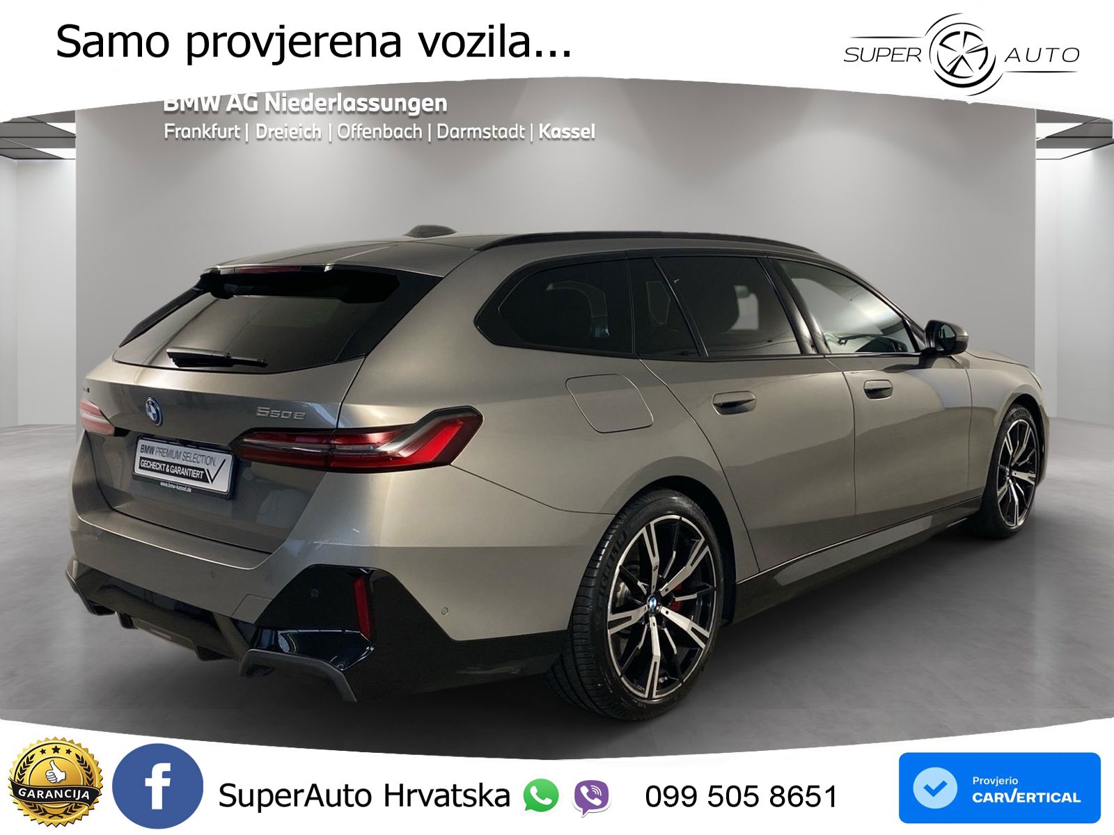 BMW 550e Touring (489 KS) xDrive Steptronic M Sport LED+GR SJED+ACC
