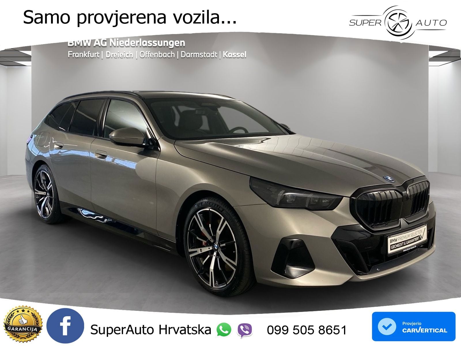 BMW 550e Touring (489 KS) xDrive Steptronic M Sport LED+GR SJED+ACC