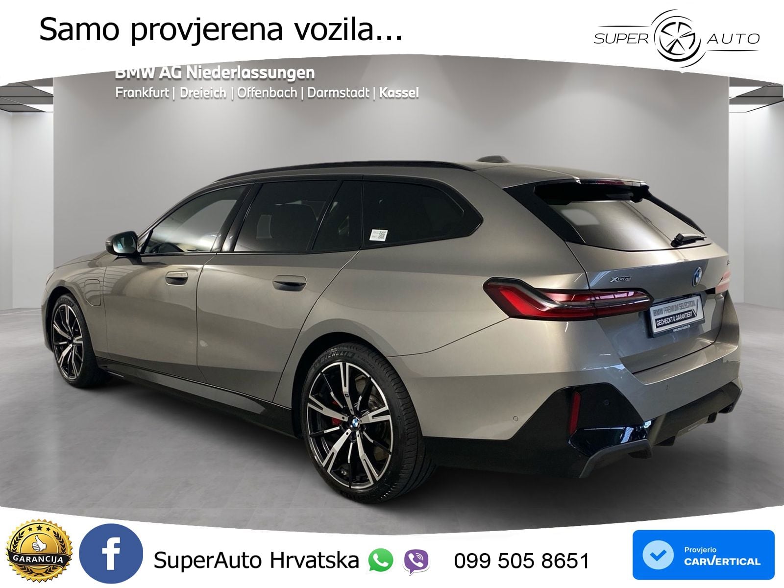 BMW 550e Touring (489 KS) xDrive Steptronic M Sport LED+GR SJED+ACC