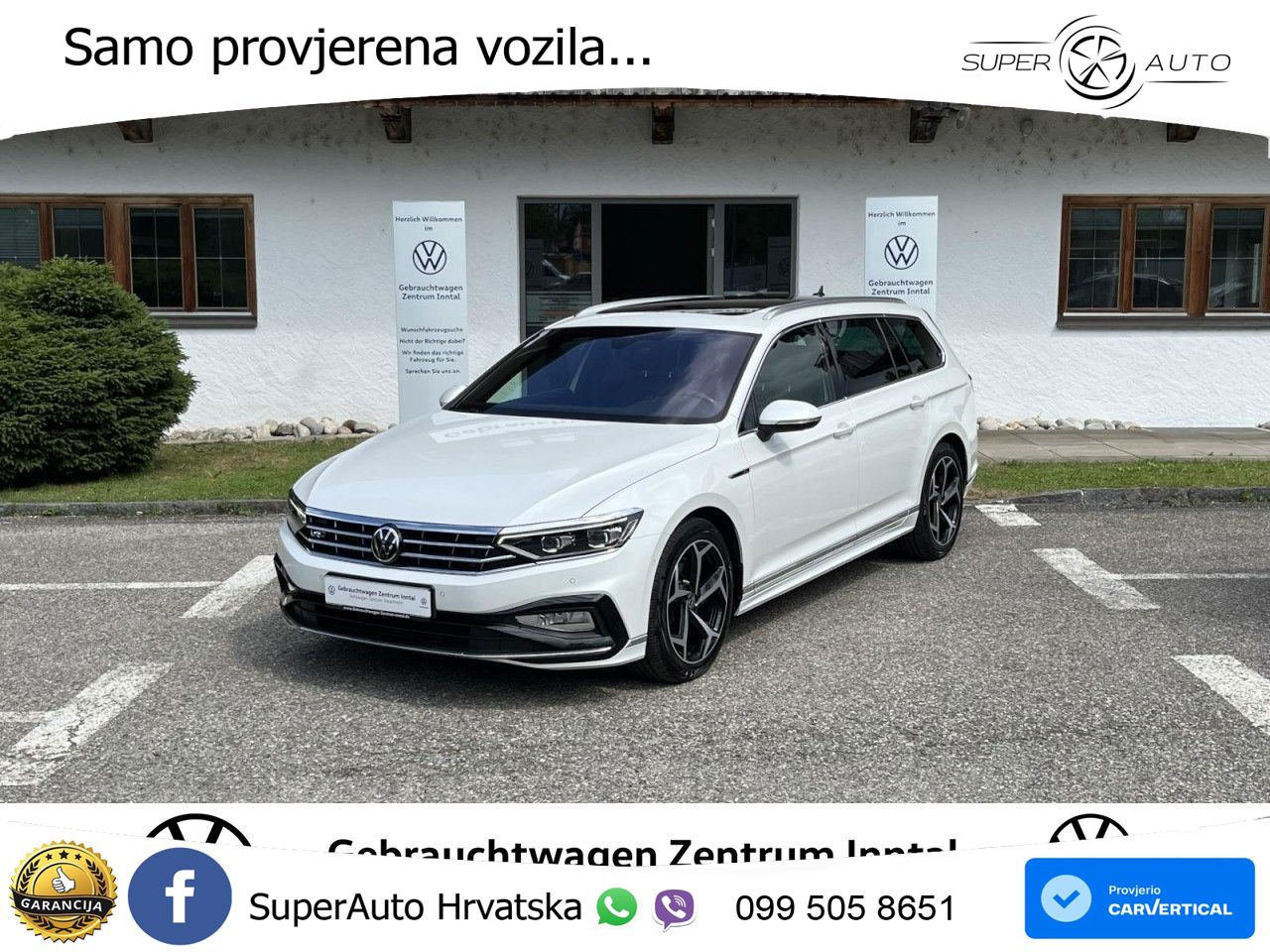 Volkswagen Passat Variant 2.0 TDI (200 KS) 4MOTION DSG R-Line LED+GR SJED+ACC